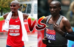 Kipchoge "chê" Mo Farah chạy marathon 2h05 còn... chậm