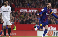 Sevilla tạm thoát khỏi "cơn ác mộng" Messi ở Cúp Nhà Vua Tây Ban Nha