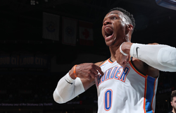 Nếu Russell Westbrook cứ hiệu quả như thế này, Oklahoma City Thunder sẽ trở thành một ông lớn thực thụ