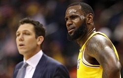 Các cộng sự của LeBron James muốn Los Angeles Lakers sa thải HLV Luke Walton