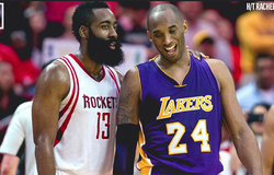 James Harden đang ghi điểm điên cuồng, nhưng huyền thoại Kobe Bryant nói "thần râu" còn lâu mới vô địch