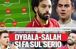 Đội hình Liverpool như thế nào với giả thuyết trao đổi giữa Salah và Dybala?