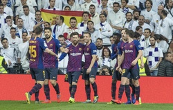 Barca thiết lập kỷ lục độc nhất vô nhị ở Bernabeu sau khi hạ sát Real