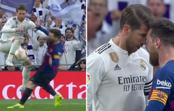 Cú thúc khuỷu tay của Ramos với Messi ở trận Siêu kinh điển có đáng nhận thẻ đỏ hay không?