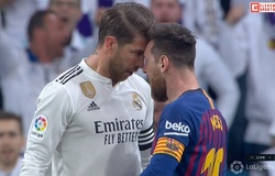Ramos nói gì về tình huống "vung tay" vào mặt Messi ở Siêu kinh điển?