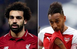 Salah và Aubameyang bị báo động đỏ khả năng tận dụng cơ hội ghi bàn