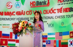 Nữ tỷ phú USD Nguyễn Thị Phương Thảo dự lễ khai mạc giải cờ vua HDBank Cup 2019