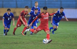 Thi nhau "dội bom" vào lưới U23 Đài Loan, các tiền đạo đang làm khó thầy Park