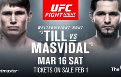 TRỰC TIẾP: UFC on ESPN+ 5: Darren Till vs Jorge Masvidal