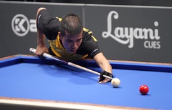 Quyết Chiến/ Quốc Nguyện thua ngược trước đội cơ thủ số 1 thế giới tại tứ kết giải Billiards Carom 3 băng đồng đội thế giới 2019