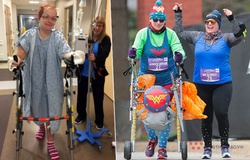 Nữ runner hoàn thành marathon chỉ một năm sau khi bị bắn vào đầu… hai lần