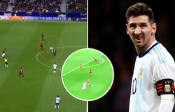 Messi gây sốt ngày trở lại với pha đi bóng phi thường loại bỏ hàng thủ Venezuela