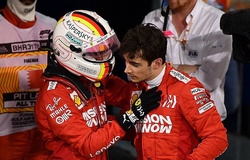 Charles Leclerc không chịu nhường vị trí dẫn đầu cho đồng đội Sebastian Vettel