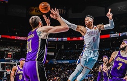 Westbrook hủy diệt Lakers với pha triple-double vô tiền khoáng hậu dành tặng người bạn đã khuất