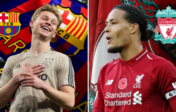 Van Dijk bị đàn em Frenkie De Jong đánh bật khỏi ngôi vị số 1 Hà Lan ở khía cạnh khó tin