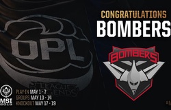 Bombers là đội đầu tiên đủ điều kiện tham gia MSI 2019