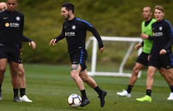 Các cầu thủ Inter Milan tập luyện với giày Nike Mercurial thế hệ mới