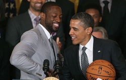 Cay mắt đọc tâm thư chia tay Barack Obama dành cho Dwyane Wade