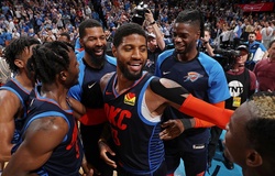 Cú ném định mệnh của Paul George lại giúp Golden State Warriors vui như trẩy hội