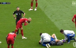 Fabinho dính nghi án hỉ mũi vào Hazard ở trận Liverpool thắng Chelsea