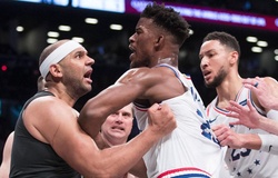 Thấy đồng đội bị chơi thô bạo, cầu thủ Nets lao vào muốn "cân" cả đội Philadelphia 76ers