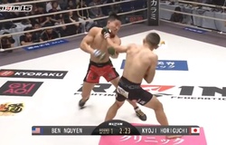 Ben Nguyễn bị hạ knock out tại RIZIN 15 chỉ sau 3 phút