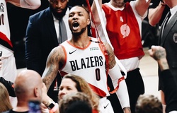 Paul George gục ngã với cú ném giữa sân của Damian Lillard sát thương còn cao hơn cả tia UV ngoài trời