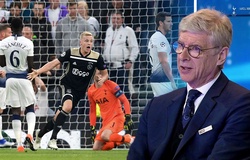 Arsene Wenger nhận xét khó tin về chiến thắng của Ajax trước Tottenham