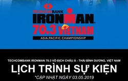 Lịch trình IRONMAN 70.3 Vietnam 2019 các vận động viên cần phải nhớ