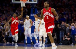 Toronto Raptors gỡ hòa ngay trên sân Philly nhờ công lớn của Kawhi Leonard trong ngày Joel Embiid mệt mỏi vì cảm cúm