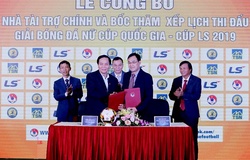 Công bố nhà tài trợ chính thức giải bóng đá nữ Cúp Quốc gia 2019