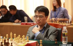 Lê Quang Liêm bị trừ Elo tại giải cờ vua đồng đội ở Trung Quốc