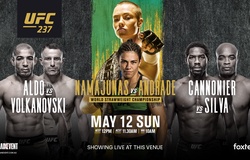 TRỰC TIẾP UFC UFC 237: Rose Namajunas vs. Jessica Andrade