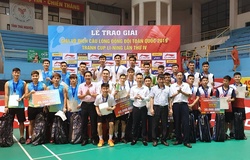 Nam TP.HCM, nữ Thái Bình vô địch Giải cầu lông đồng đội toàn quốc 2019