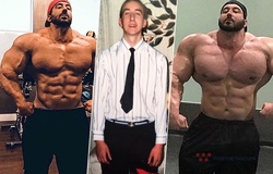 Lực sĩ Mỹ ‘biến hình’ kinh ngạc từ chàng trai 56kg thành Gã khổng lồ 140kg