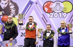 Kết quả và bảng xếp hạng Giải billiards carom 3 băng World Cup TP.HCM 2019