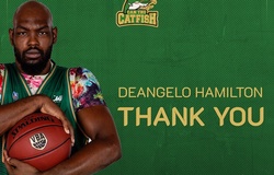 DeAngelo Hamilton chính thức chia tay Cantho Catfish trước thềm VBA 2019