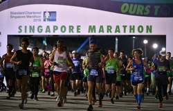 Standard Chartered Singapore Marathon lần đầu tổ chức vào ban đêm