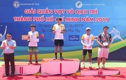 Kết thúc Giải tennis vô địch trẻ TP.HCM 2019