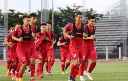 Chùm ảnh: Các cầu thủ ĐT Việt Nam đầy hào hứng trong ngày đầu tiên luyện tập ở Buriram