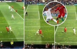Ronaldo khiến CĐV phát cuồng khi hủy diệt hậu vệ Thụy Sĩ bằng kỹ thuật qua người siêu đẳng ở tuổi 34