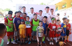 Dàn sao Hà Nội mang điều bất ngờ đến ngày hội bóng đá cộng đồng “Kick & Share”