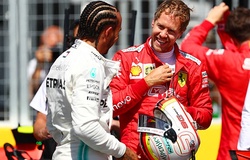 Đua vòng loại Canadian Grand Prix: Vettel ngăn cản Hamilton trên đường đến kỷ lục