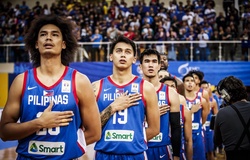 Philippines chưa vội công bố đội hình chuẩn bị cho FIBA World Cup 2019