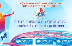 235 VĐV tham dự Giải cầu lông các cây vợt xuất sắc thanh niên - trẻ toàn quốc 2019