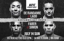 TRỰC TIẾP UFC Fight Night 155: Germaine de Randamie vs. Aspen Ladd