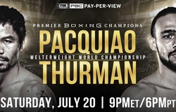 TRỰC TIẾP Quyền Anh: Keith Thurman vs Manny Pacquiao, 9h sáng 21/7