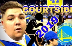Sốc với chiêu trò trốn vé Courtside cả mùa của Fan cứng Golden State Warriors