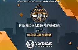 Trực tiếp CSGO 500Bros Pro Series tuần 3 ngày 2