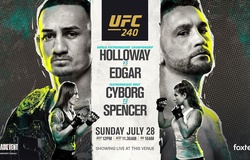 TRỰC TIẾP UFC 240: Max Holloway vs Frankie Edgar, 8h ngày 28/7